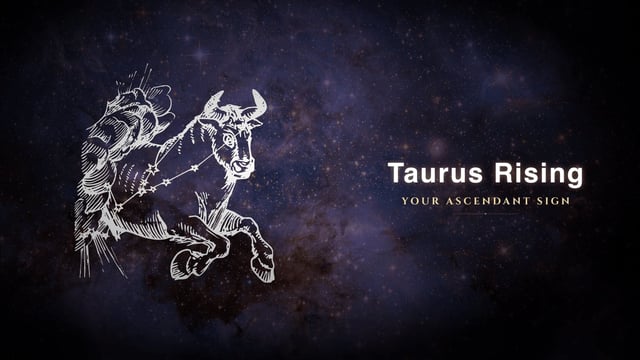 Taurus rising sign