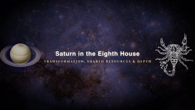 Saturn in the eighth house