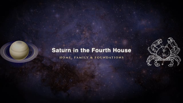 Saturn in the fourth house