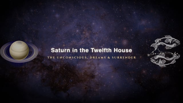Saturn in the twelfth house