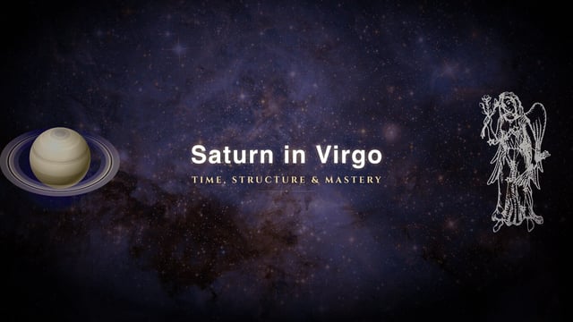 Saturn in Virgo: When the Craft Becomes the Path