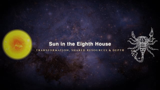 Sun in the eighth house