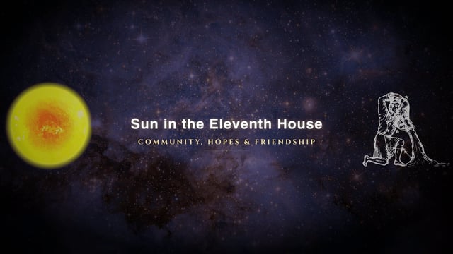 Sun in the eleventh house