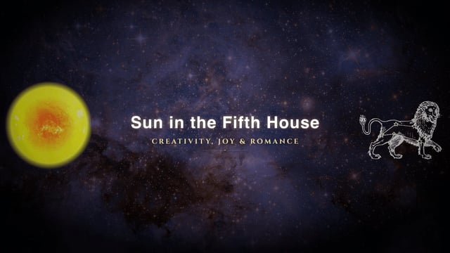 Sun in the fifth house