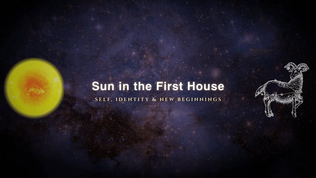 Sun in the first house