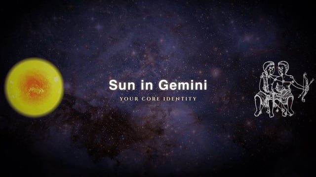 Sun in Gemini