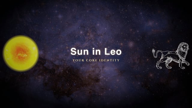 Sun in Leo