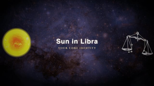 Sun in Libra