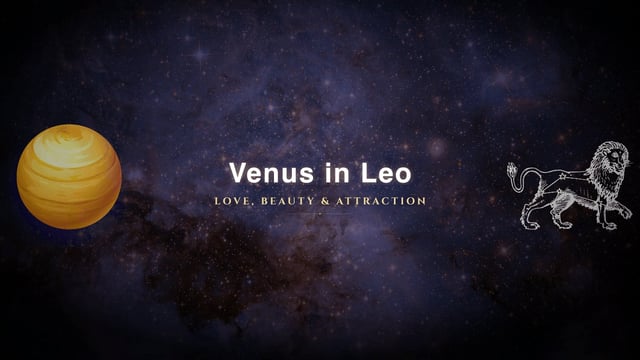 Venus in Leo