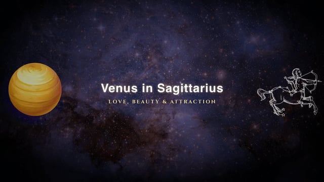 Venus in Sagittarius