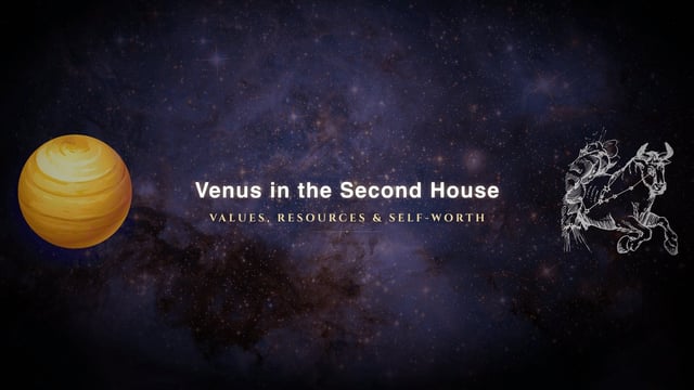 Venus in the second house