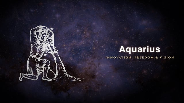 Aquarius zodiac sign constellation
