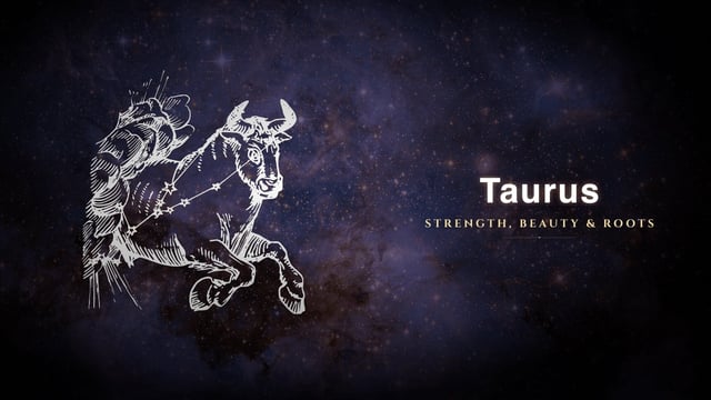 Taurus zodiac sign constellation