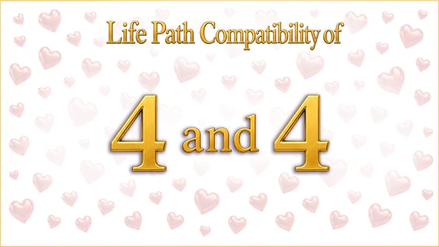 Life Path 4 and 4: When Two Builders Share a Blueprint