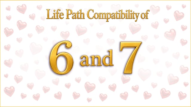 Warmth at the Door, Distance in the Room: Life Path 6 and 7 Compatibility