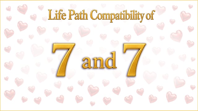 Two Seekers in the Same Room: Life Path 7 and 7 Compatibility