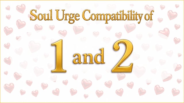 The Fire and the One Who Sees It: Soul Urge 1 and 2 Compatibility