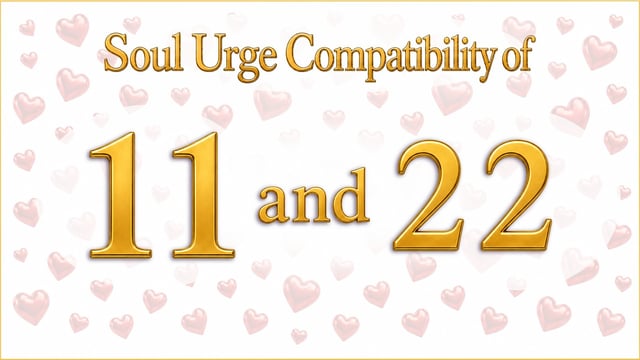 The Beam and the Blueprint: Soul Urge 11 and 22 Compatibility