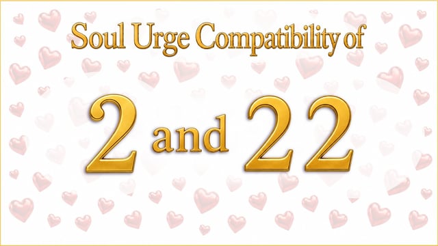 The Cathedral and the Kitchen: Soul Urge 2 and 22 Compatibility