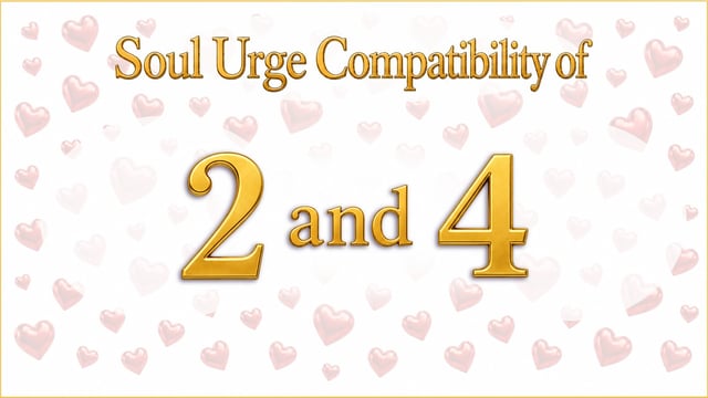 The Ground and the Warmth: Soul Urge 2 and 4 Compatibility
