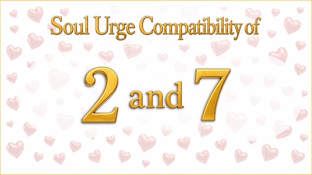 The Knower and the Known: Soul Urge 2 and 7 Compatibility