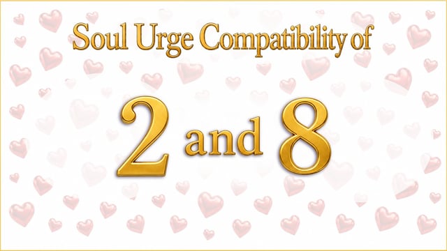 The Mirror and the Current: Soul Urge 2 and 8 Compatibility