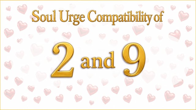 Where the Giving Lands: Soul Urge 2 and 9 Compatibility