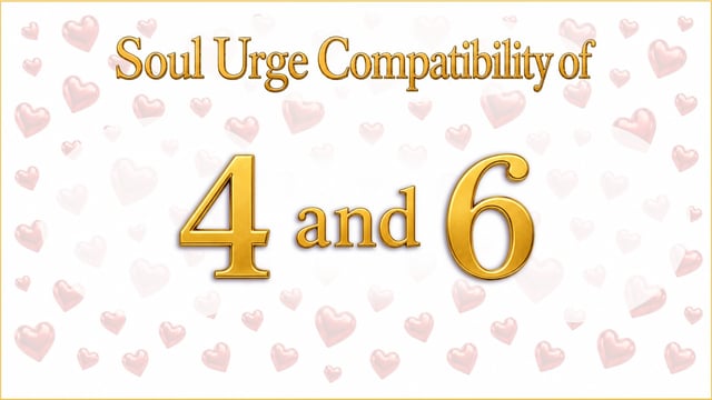 Needed and Trusted: Soul Urge 4 and 6 Compatibility