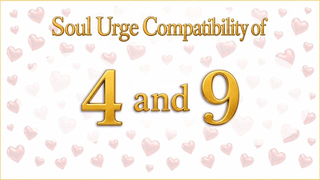 The Hearthstone and the Lantern: Soul Urge 4 and 9 Compatibility