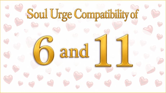 The Heart and the Scales: Soul Urge 6 and 11 Compatibility