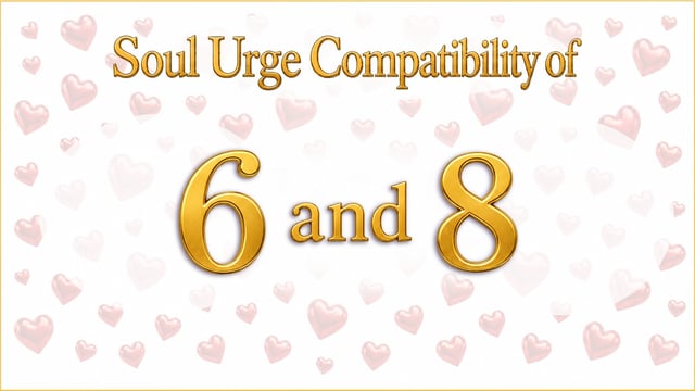 Devotion and Rhythm: Soul Urge 6 and 8 Compatibility