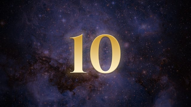 Angel number 10 meaning