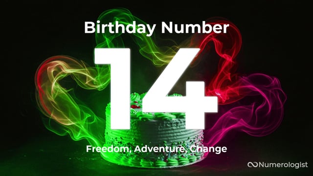 Birthday Number 14