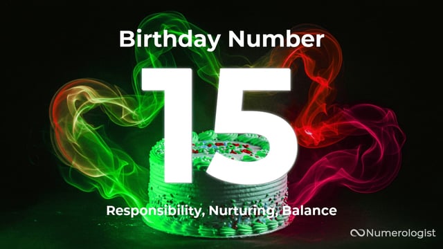 Birthday Number 15