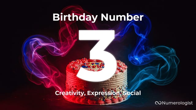 Birthday Number 3