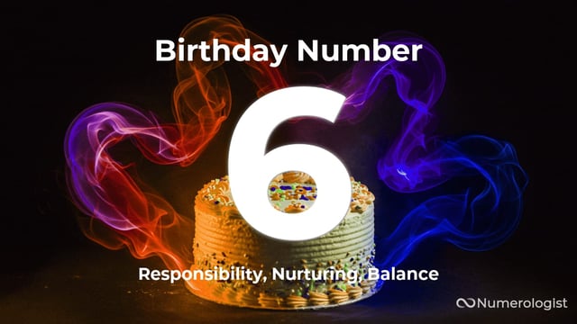 Birthday Number 6