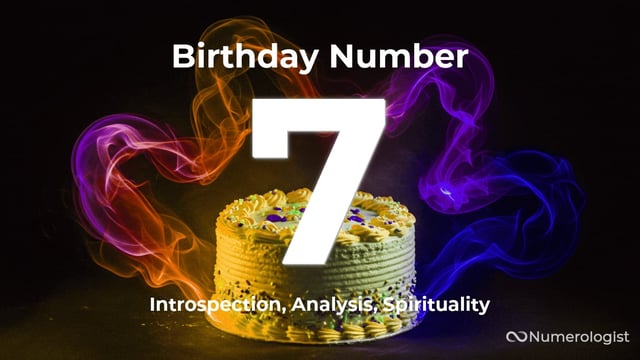Birthday Number 7