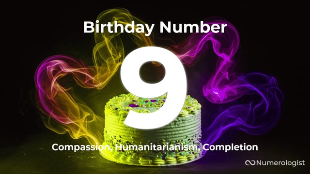 Birthday Number 9