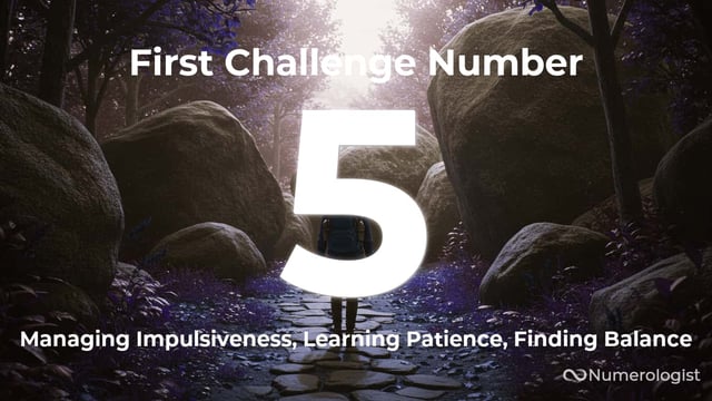 First Challenge Number 5