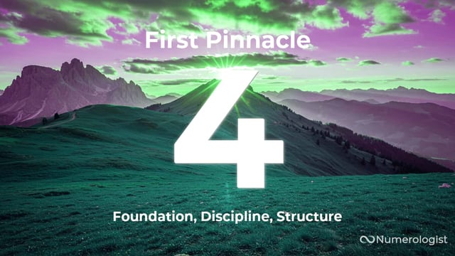 First Pinnacle Number 4