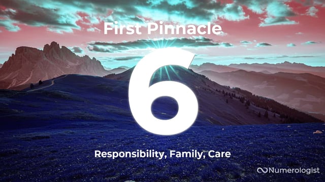 First Pinnacle Number 6