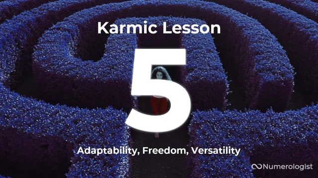 Karmic Lesson 5