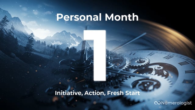 Personal Month 1