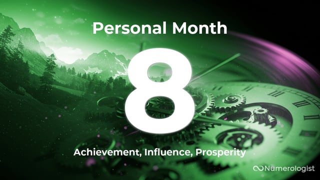 Personal Month 8