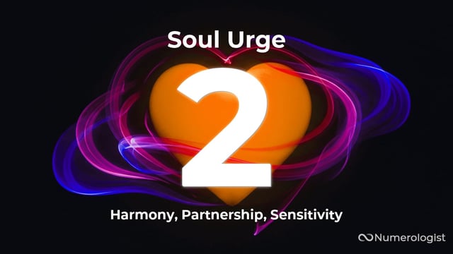 Soul Urge Number 2