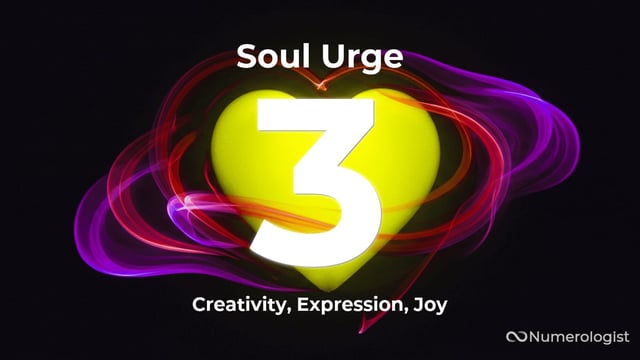 Soul Urge Number 3