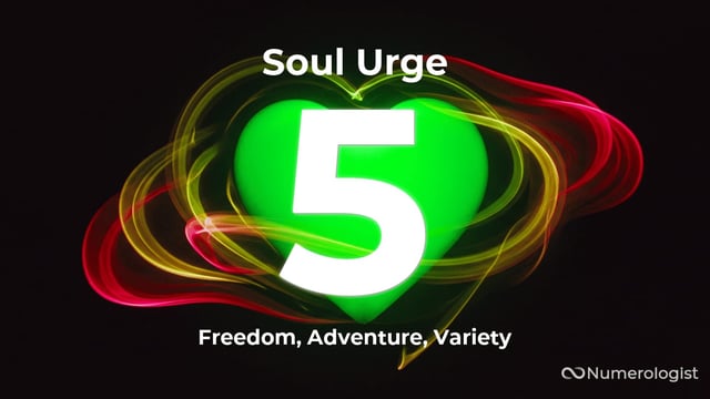 Soul Urge Number 5