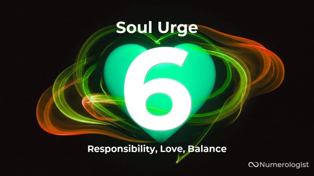 Soul Urge Number 6