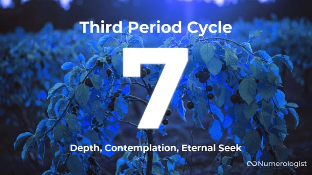 Third Period Cycle 7