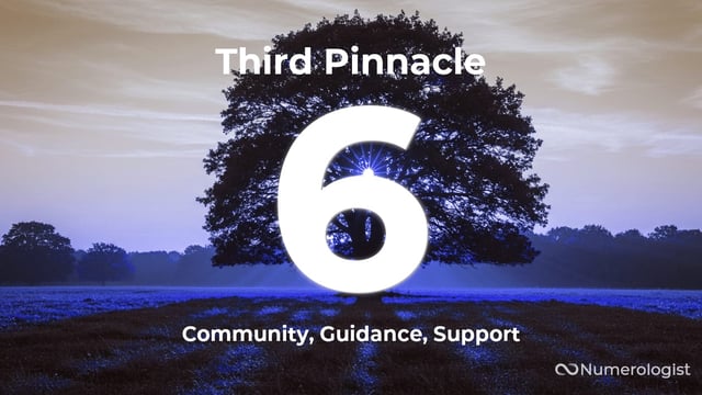 Third Pinnacle Number 6